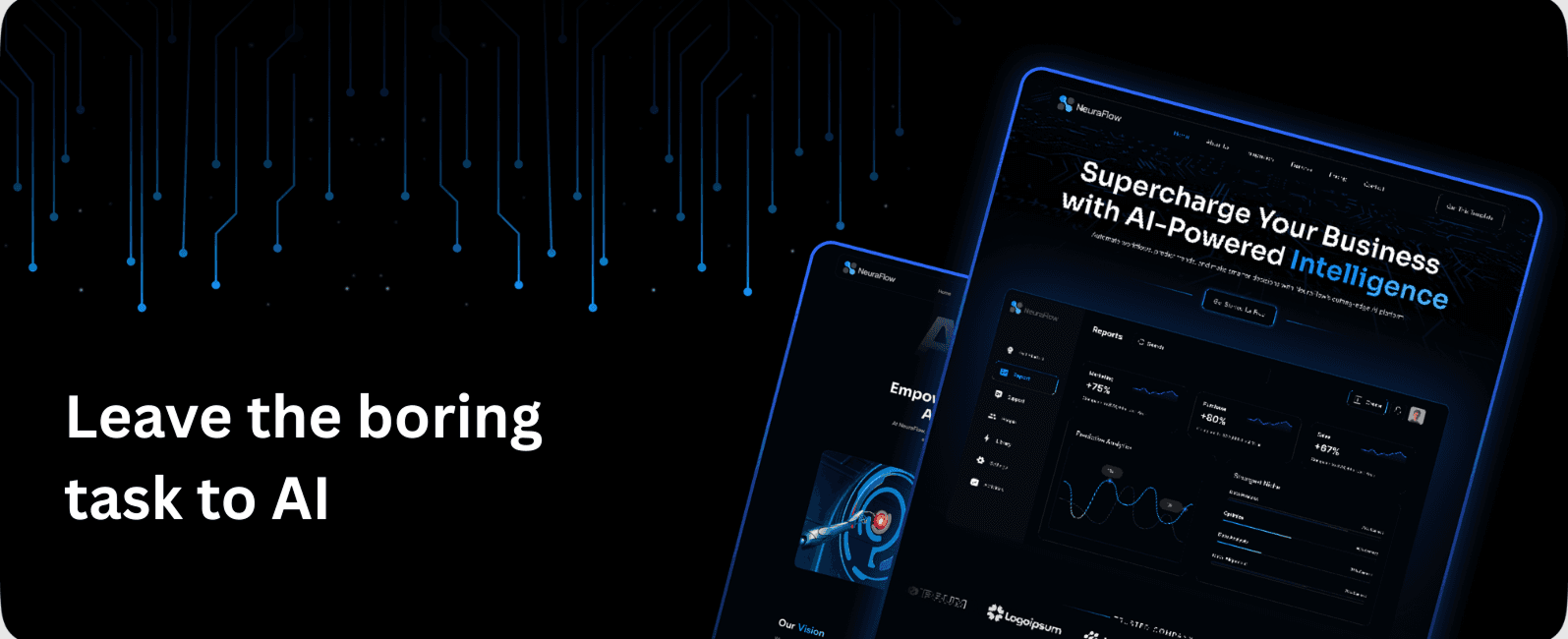Leave the boring task to AI Mockup